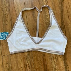 Free people kickin it racerback Bralette Sz S
